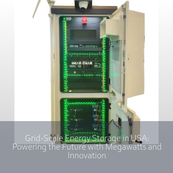 Grid-Scale Energy Storage in USA: Powering the Future with Megawatts and Innovation
